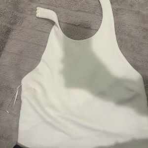 Zara White Tank Top